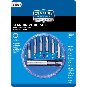 9 Piece S2 Star Insert Bits