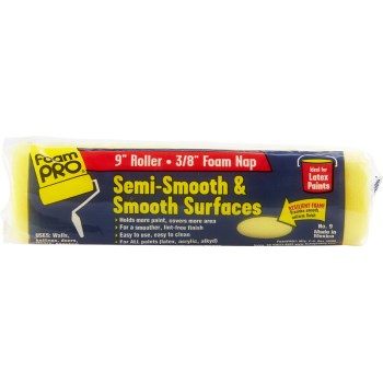 Foam Semi-Smooth Coater, 9 x 3/8"