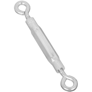 National 221739 Eye & Eye Turnbuckle,  Zinc Plated ~  7/32" x 6 1/2"