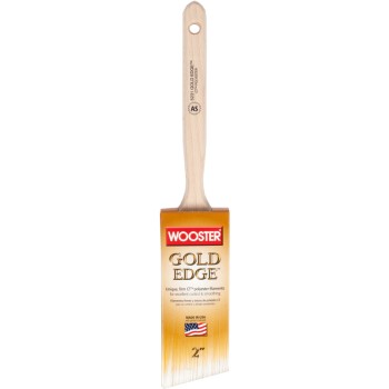 Gold Edge Angle Sash Brush