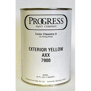 California Prod/grayseal 7900 Colorant, Exterior Yellow ~ Quart