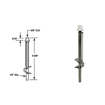 Bi-Fold Door Top Guide Pivot Rod 