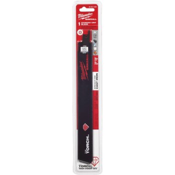 Milwaukee THE TORCH Diamond Grit SAWZALL Blade - 6"