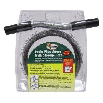 Drain Auger - 1/4" x 15 Ft