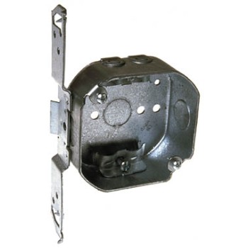 Octagon Box With Bracket, 4 inch