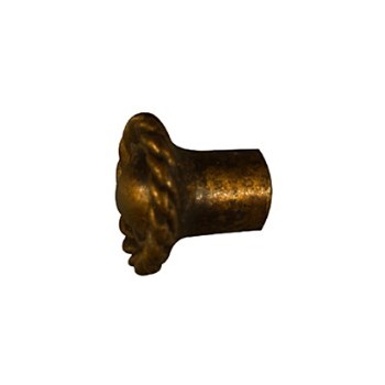 Antique Brass Knobs ~ 3/4 inch