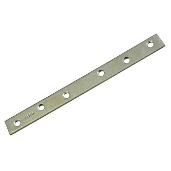 National 220327 Mending Brace, Zinc Plated ~ 10" x 1" 