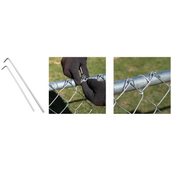 YardGard 11-Gauge Aluminum 6 1/2" Chain Link Fence Wire Ties 