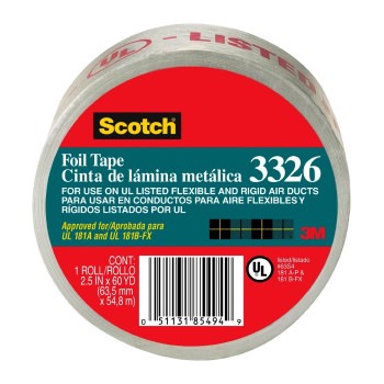 Duct Tape,  Printed Back ~ 2.5" x 60 Yd