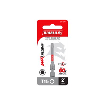 Torx Drive Bit  T15   2"