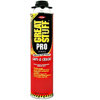 Great Stuff Pro Foam Spray/24 oz Cans