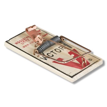 Victor Original Metal Pedal Mouse Trap