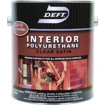 Interior Polyurethane, Clear Satin ~ Gallon