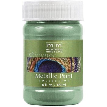 Metallic Paint, Teal 6 Ounce