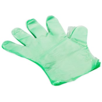 Camco RV Disposable Sanitation Gloves, Green - 100pk