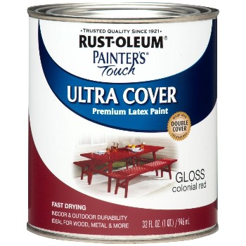 Rust-Oleum 1964502 Colonial Red Gloss ~ Quart