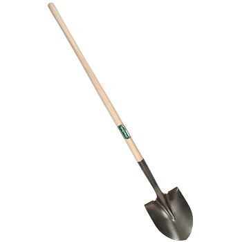 Ames 40191 Union Tools Round Point Shovel W/48" Hardwood Handle