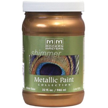 Modern Masters Me204-32 Metallic Paint, Antique Bronze 32 Ounce