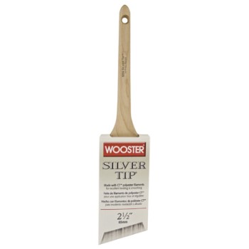 Angle Sash Silver Tip Brush ~ 2.5in.