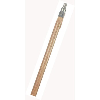 Metal Tip Wood Broom Handle ~ 72"