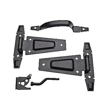 National N214-092 Black Rustic Gate Kit