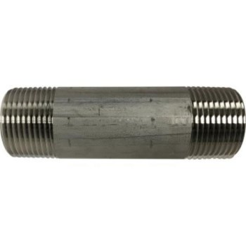 Stainless Steel Close Nipple - 1"