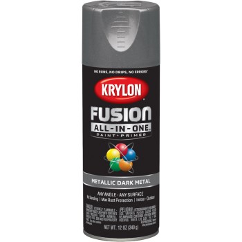 Krylon K02769007 2769 Sp Mtalic Drk Metal Paint