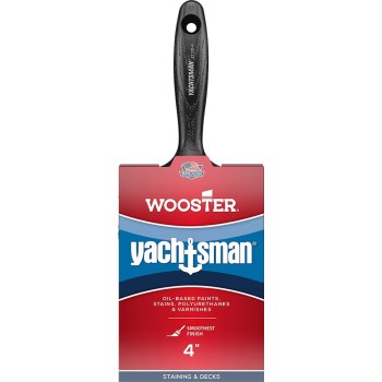 Yachtsman Varnish & Wall Brush - 4"