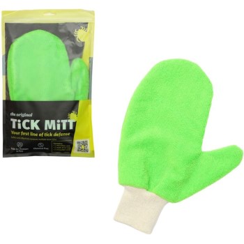 Tick Mitt Tick Removal Glove - Green