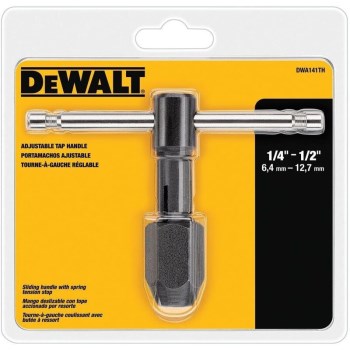 DeWalt Adjustable T-Handle Tap Wrench - 1/4" to 1/2"