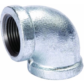 Galvanized 90 Deg Elbow ~ 2-1/2"