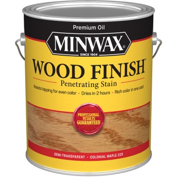 Minwax 71005 Wood Stain, Colonial Maple ~ 1 Gal