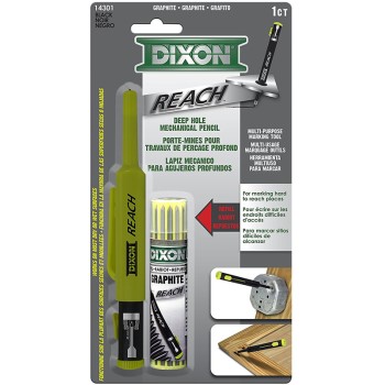 Dixon/Prang/Ticonderoga 14301 Reach Mechanical Pencil ~ Deep Hole