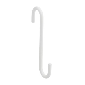 Small S Hook, White - 4-3/4"