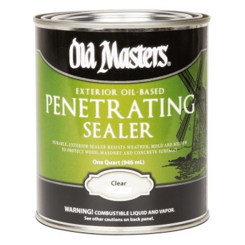 Exterior Oil-Based Penetrating Sealer, Clear ~ Gallon