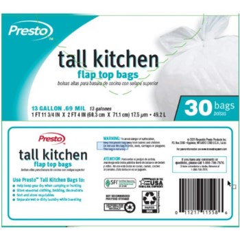 11558 13g Kitchen Trash Bag