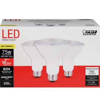 Feit Electric Par30l75/10kled/3 Par30 Bulb