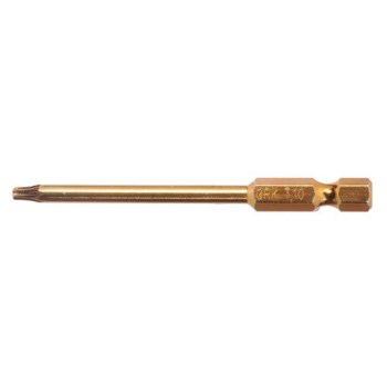 Star Drive Bit, T10 Yellow - 3", 2pk