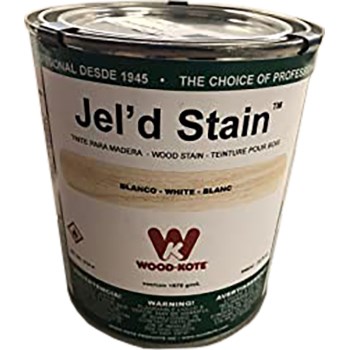 Jel'd Stain, White - Quart