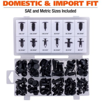 80pc Auto Fastener Set
