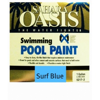 Sahara Oasis 5217-2 Swimming Pool Paint, Surf Blue ~ Gallon 