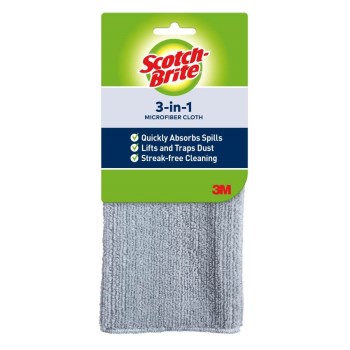 3M Scotch-Brite Microfiber Cloth - 11.4" x 12.2"