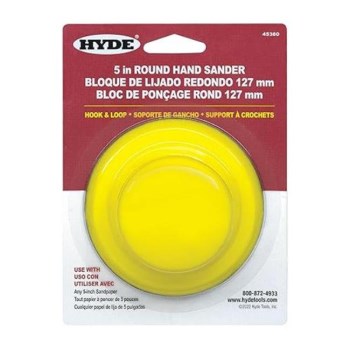 Round Hand Sander