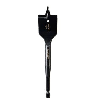 Wood Boring Spade Bit  1-1/4" x 6"