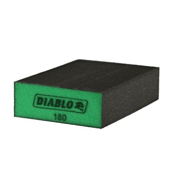 Diablo Flat Edge Sanding Sponge, 180 Grit