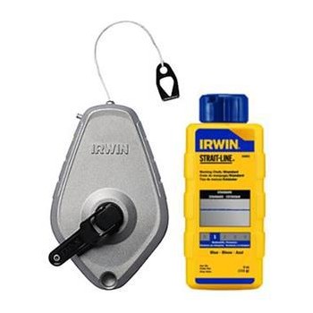 Irwin 1932880 Chalk &amp; Reel Combo, Blue ~ 100 ft.