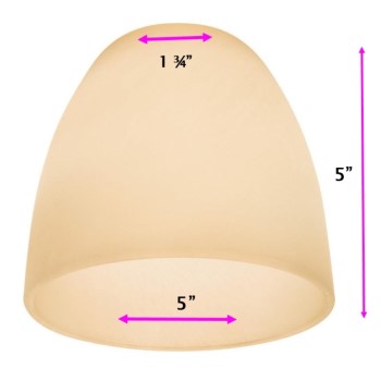 Hardware House 564658 Berkshire Fixtures Replacement Glass