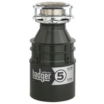 Insinkerator Badger5 Disposer, Badger 1/2 Hp