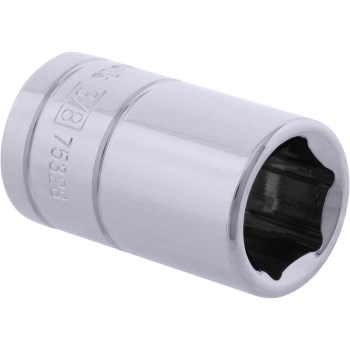 Socket, 6-Point - 1/4" Drive, 3/8"