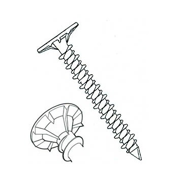  Ph Cem Bd Screw  1# 9x1-5/8